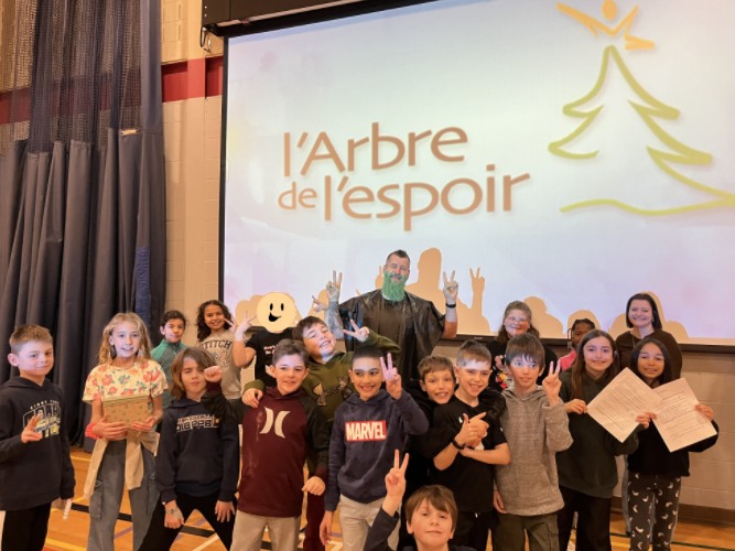 2 780$ pour l’Arbre de l’espoir!