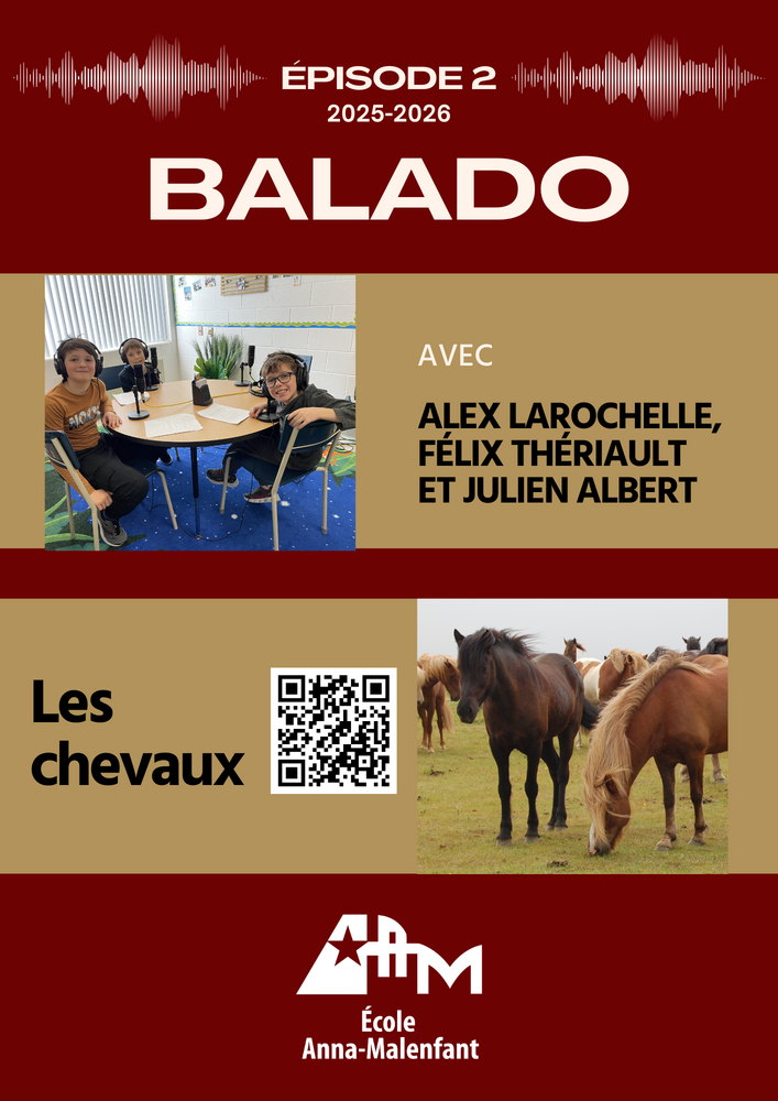 Affiche Les chevaux