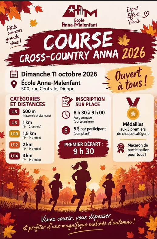 Course cross-country Anna 2026
