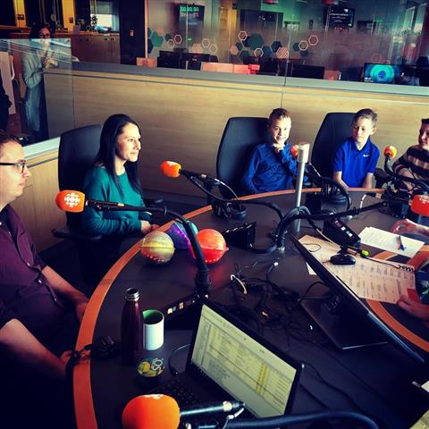 Entrevue à Radio Canada Small