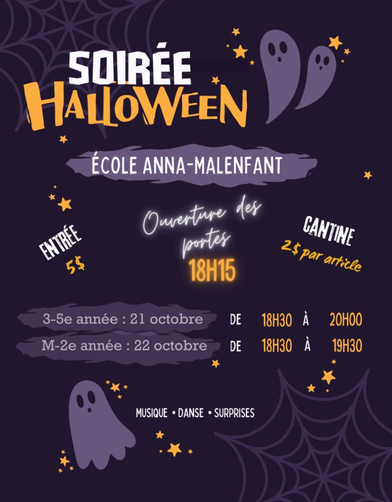 Soirées Halloween 